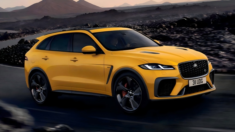 5.0L Engine V8 Engine-redek dragulj za nego Jaguar F-Pace SVR 575 Končna izdaja Uradne slike.
